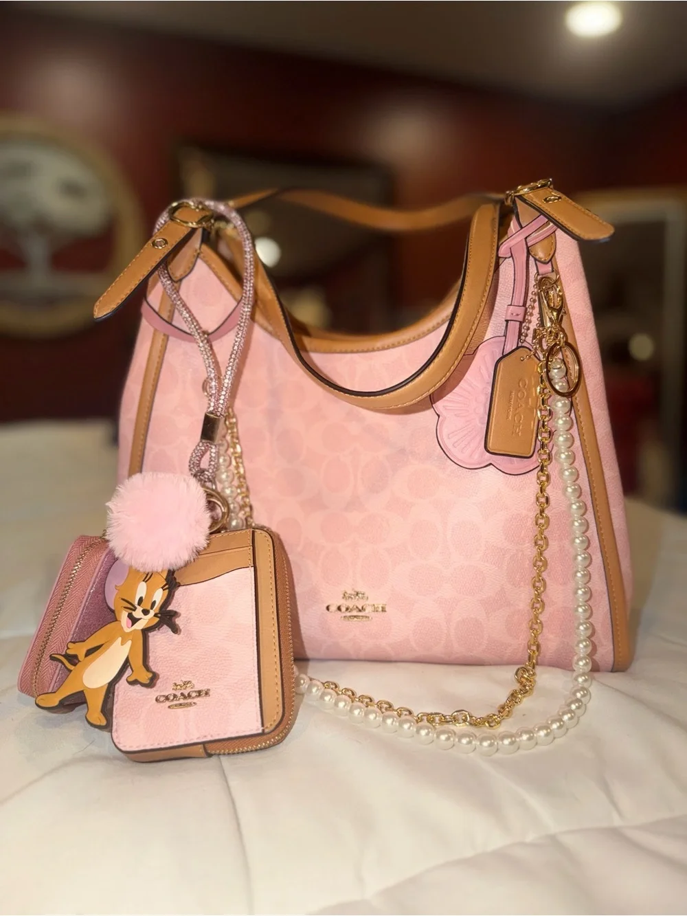 Coach **bag pending